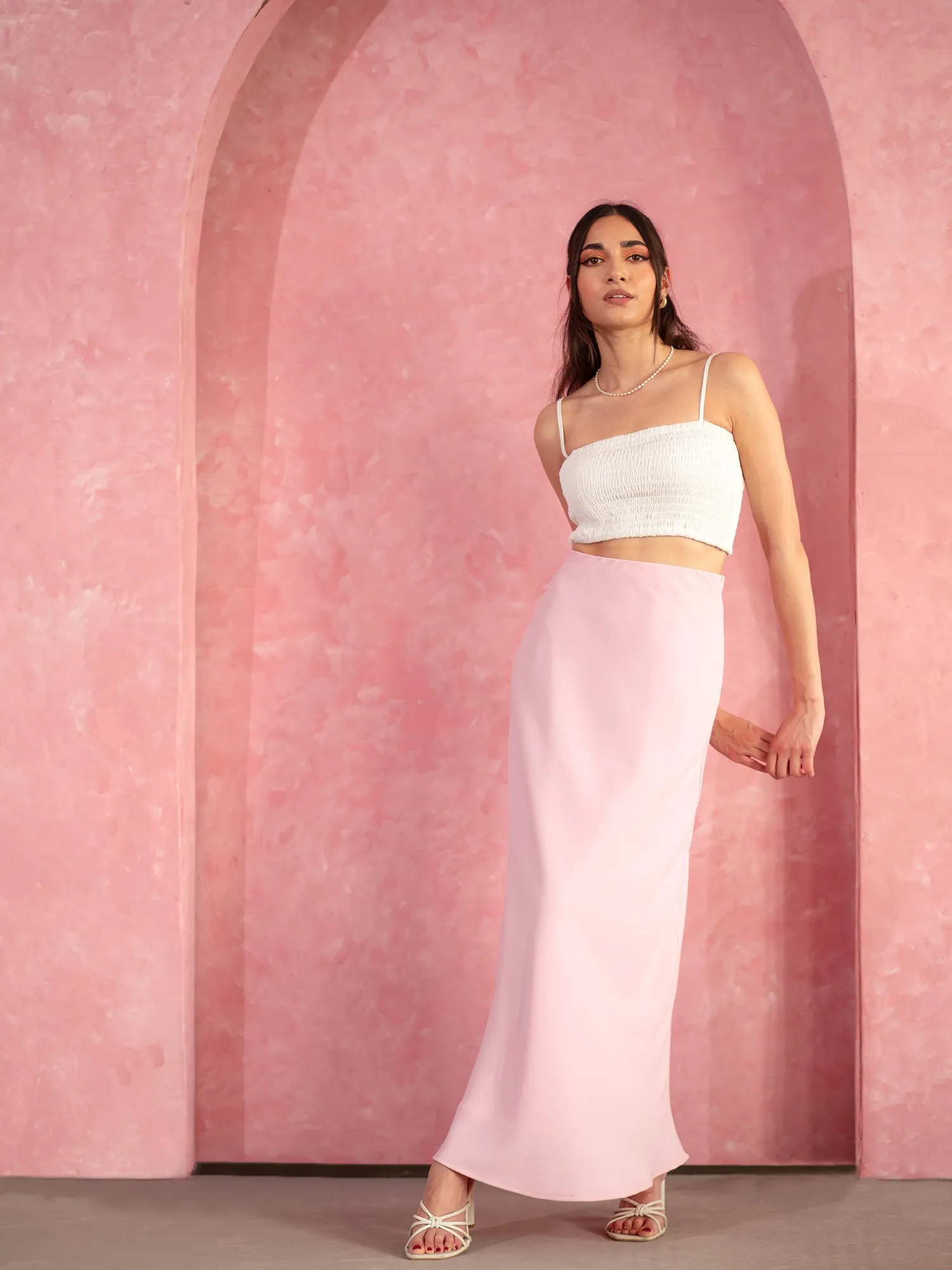 Bias Maxi Skirt