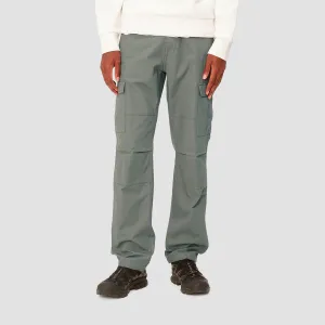 Carhartt WIP Aviation Cargo Pants Smoke Green Rinsed