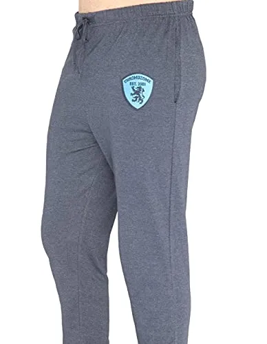 Chromozome Men's Slim Fit Track pants(S 6762 Blue Night L_Blue_Large)