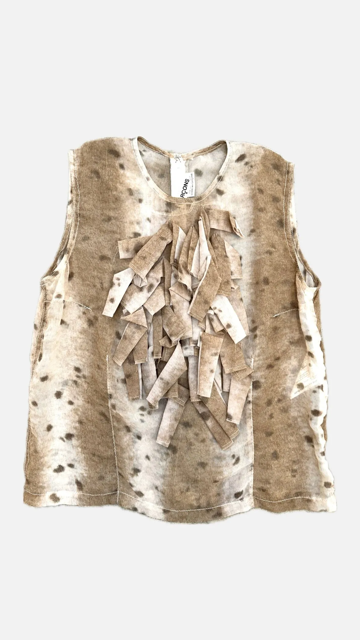 Comme des Garçons Chiffon Leopard Print Pant Set*