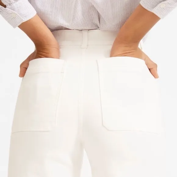Everlane The Wide-Leg Crop Pant