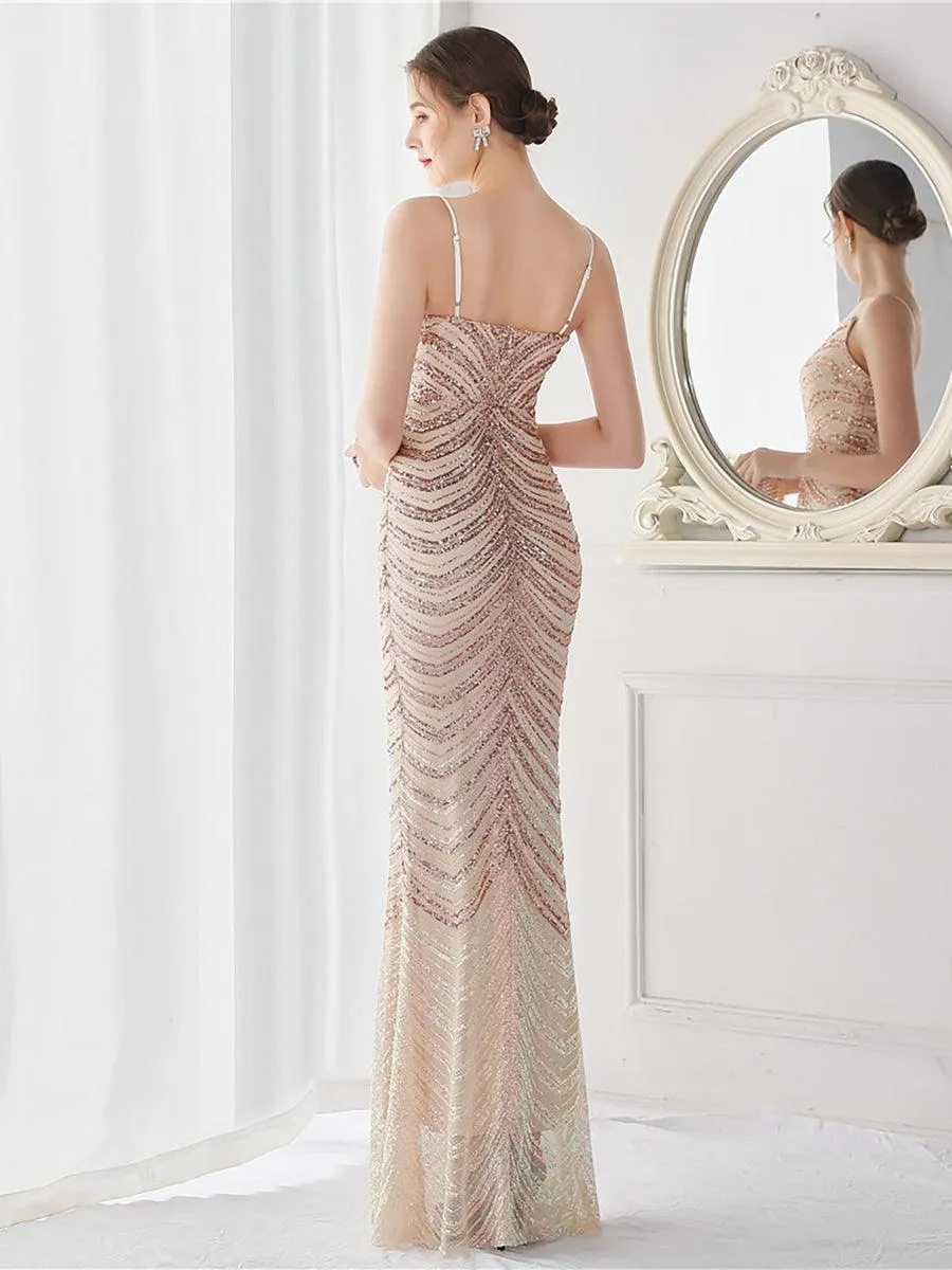 Off Shoulder Long Black And White Evening Dress M02037